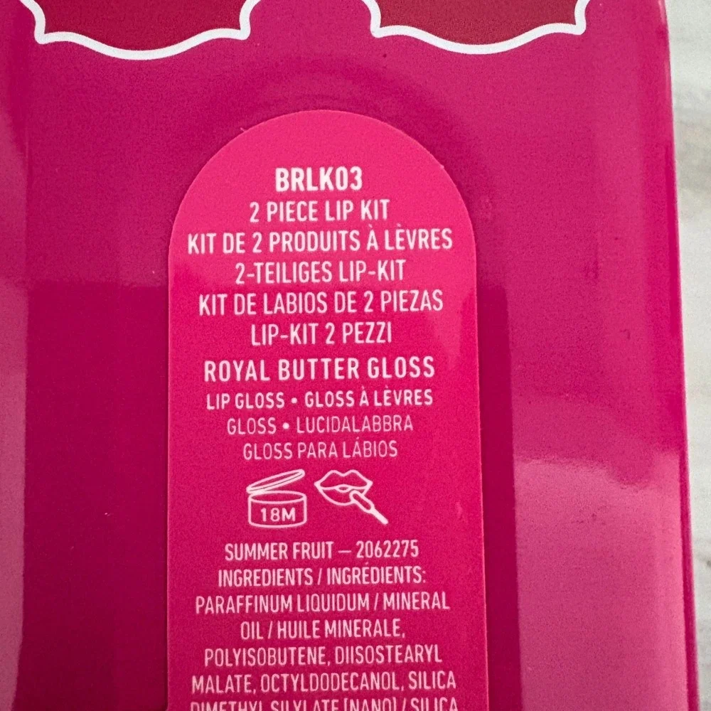 NEW NYX‎ Bridgerton Royal Treasures 2pc Lip Kit 03 Summer Fruit & Rumour Has It